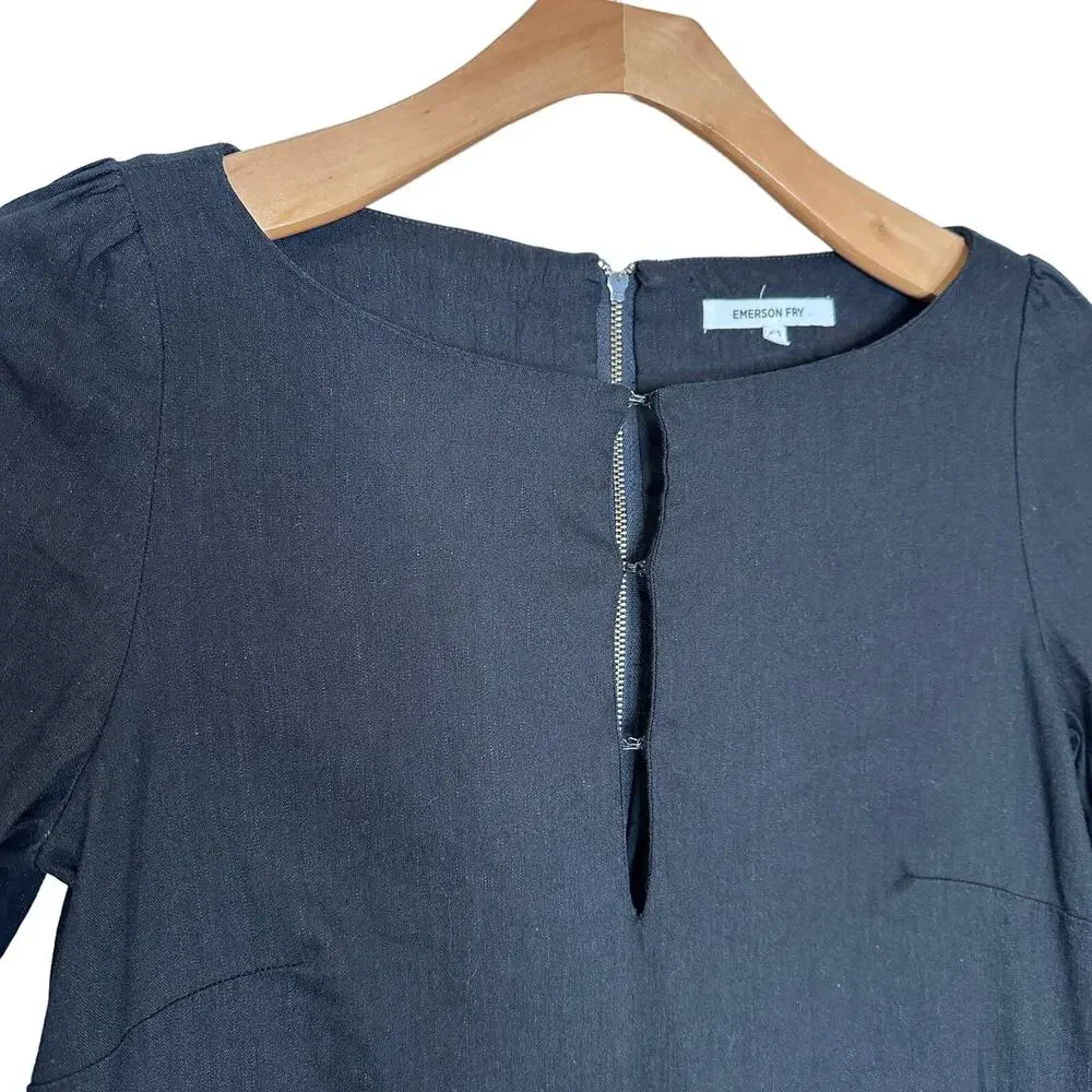 Emerson Fry Mod Black dress size xsmall - Picture 4 of 8